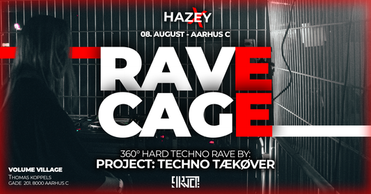 The Cage Is Coming: PROJECT: TECHNO TÆKØVER – RAVE CAGE Hits Aarhus on August 8