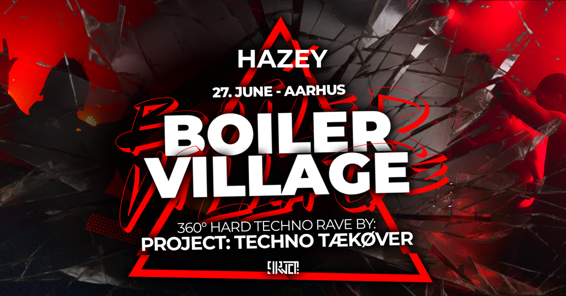 PROJECT: TECHNO TÆKØVER's new concept: Boiler Village